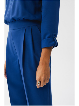 S355 Kombinezonas su skeltu kaklu - karališka mėlyna