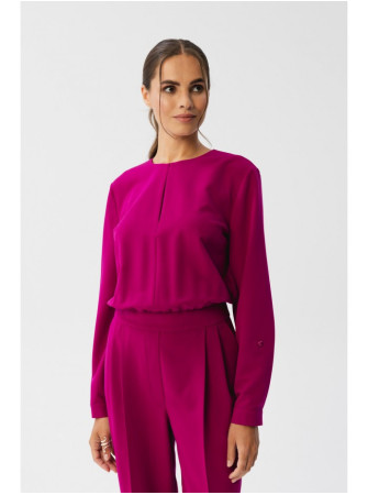 S355 Kombinezonas su skeltu kaklu - slyvų