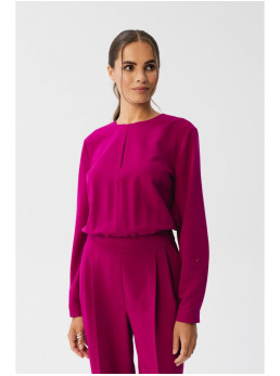 S355 Kombinezonas su skeltu kaklu - slyvų