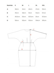 S242 Bat sleeve dress - black