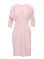S242 Bat sleeve dress - powder