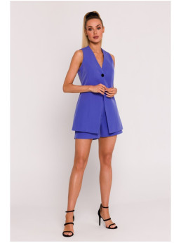 M776 Viensagstis švarkas be rankovių - light purple