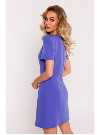 M777 Mini suknelė su paaukštintais pečiais - light purple