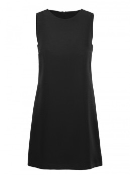 M778 Suknelė be rankovių su iškirpimais - juoda