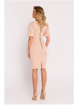 M779 Biustjė suknelė - smėlio