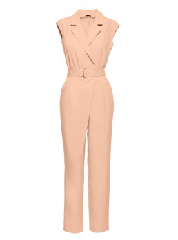 M780 Asimetriško dizaino kombinezonas - smėlio