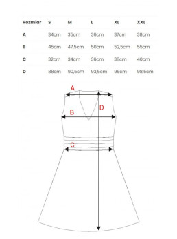 M782 Šifoninė mini suknelė – 3 modelis - spalva