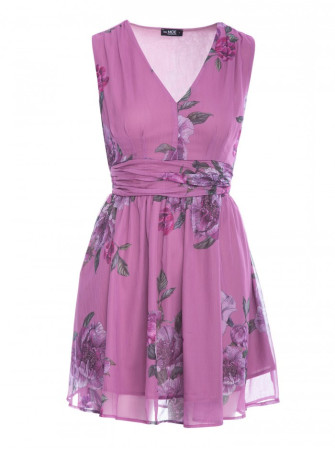 M782 Šifoninė mini suknelė - modelis 3 - spalva