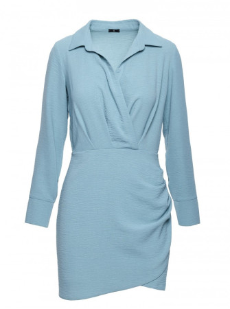 M783 Mini suknelė su apykakle - agave