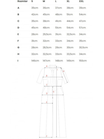 S243 Elegant jumpsuit with a tie neck - red