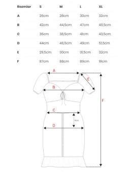 M784 Sutraukta mini suknelė - violetinė