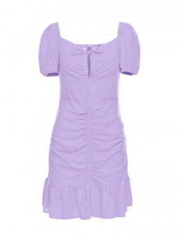 M784 Siaučiama mini suknelė - violetinė