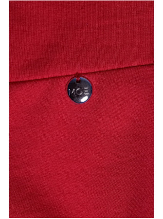 M786 Figūrą išryškinanti mini suknelė - raudona