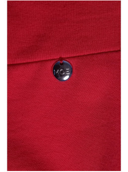 M786 Figūrą išryškinanti mini suknelė - raudona