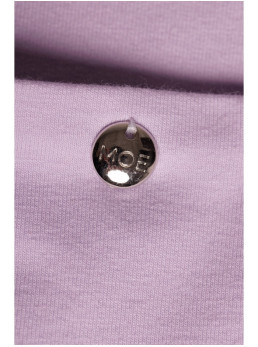 M788 Trapecijos formos suknelė su kišenėmis - violetinė