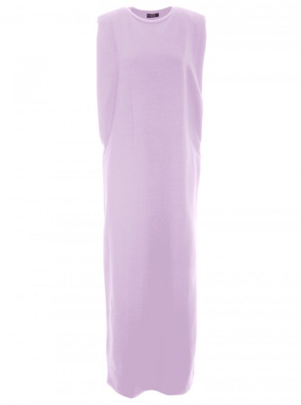 M790 Maksi suknelė su petukais - violetinė