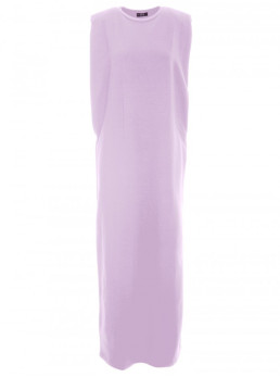 M790 Maksi suknelė su petukais - violetinė