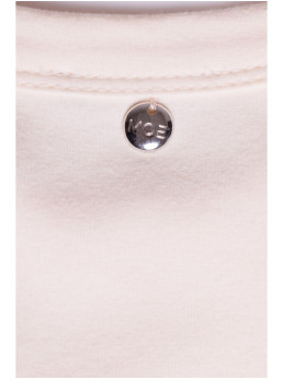 M790 Maksi suknelė su petukais - kreminė