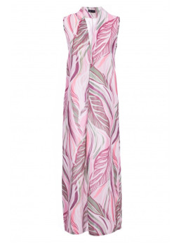 B283 Ilga suknelė su raštais – 3 modelis - spalva