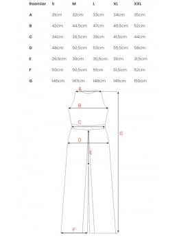 .K184 Plačios kelnės kombinezonas - kreminė