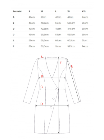 M793 Švarkelio tipo suknelė su aukso spalvos sagomis - nebalinta