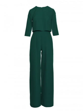 M798 Dvisluoksnis kombinezonas-palaidinė - bottle green