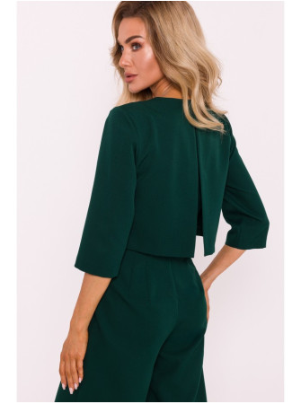 M798 Dvisluoksnis kombinezonas-palaidinė - bottle green