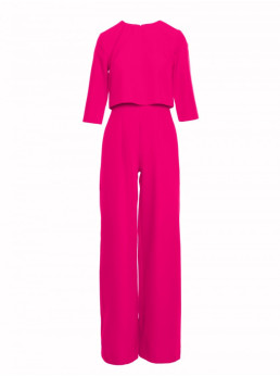 M798 Dvisluoksnis kombinezonas-palaidinė - fuksijos