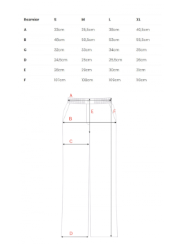 M799 Plačios kelnės - mėlyna