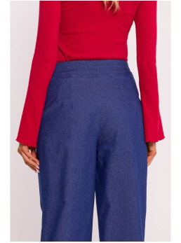 M799 Plačios kelnės - mėlyna