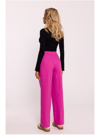 M799 Plačios kelnės - rožinė
