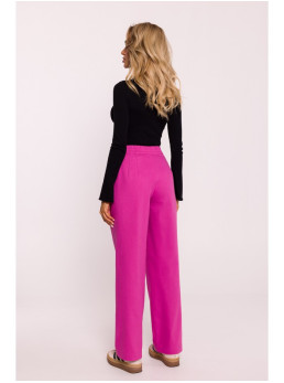 M799 Plačios kelnės - rožinė