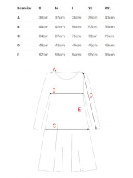 M566 Velvetinė laisvo kirpimo suknelė - žalia