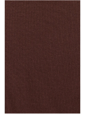 M806 Rievėta palaidinė ilgomis rankovėmis - ruda