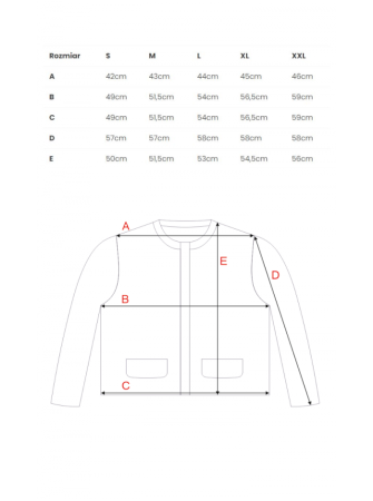 M807 Trumpas pliušinis švarkelis - nebalinta