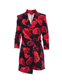 M797 Raštuotas kombinezonas su apykakle – 1 modelis - spalva