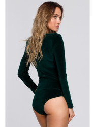 M567 Velvet Bodysuit - green