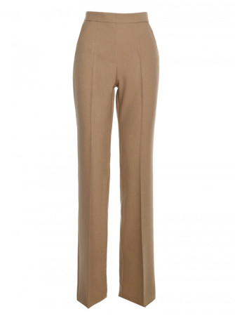 S371 Plėšyti platėjantys džinsai - smėlio