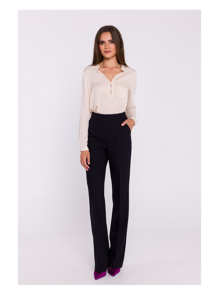 S371 Klestinės kelnės - juoda