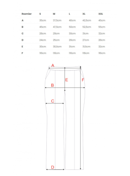 S371 Klestinės kelnės - juoda