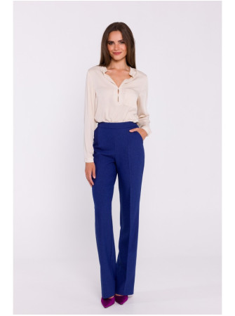 S371 Plėšyti džinsai - mėlyna