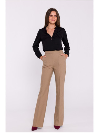 S375 Ilgarankovė palaidinė - juoda