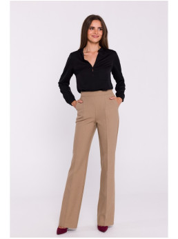 S375 Ilgų rankovių palaidinė - juoda