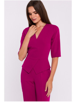 S377 Sluoksniuotas kombinezonas - slyvų