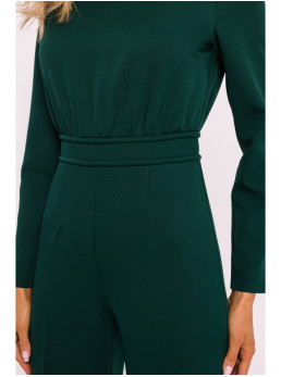 M811 Kombinezonas su paminkštintais pečiais - bottle green