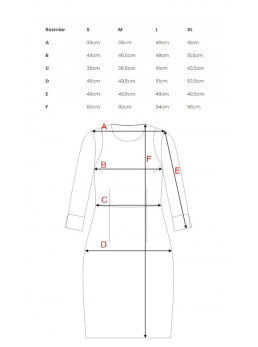M815 Mini suknelė skeltomis rankovėmis - juoda