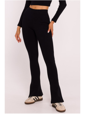 M816 Ripplės tamprės su skeltukais - juoda