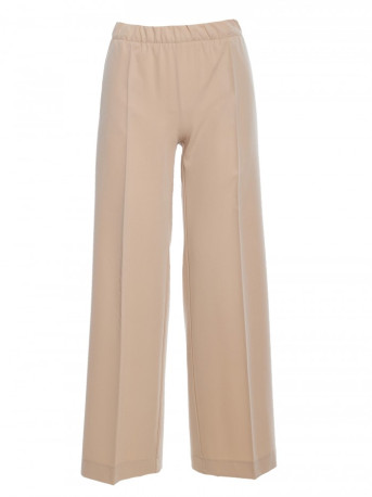M570 Creased Leg Trousers - beige
