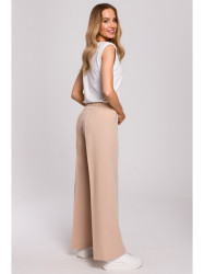 M570 Creased Leg Trousers - beige