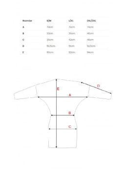 M818 Megzta suknelė "Drop shoulder" - grey melange